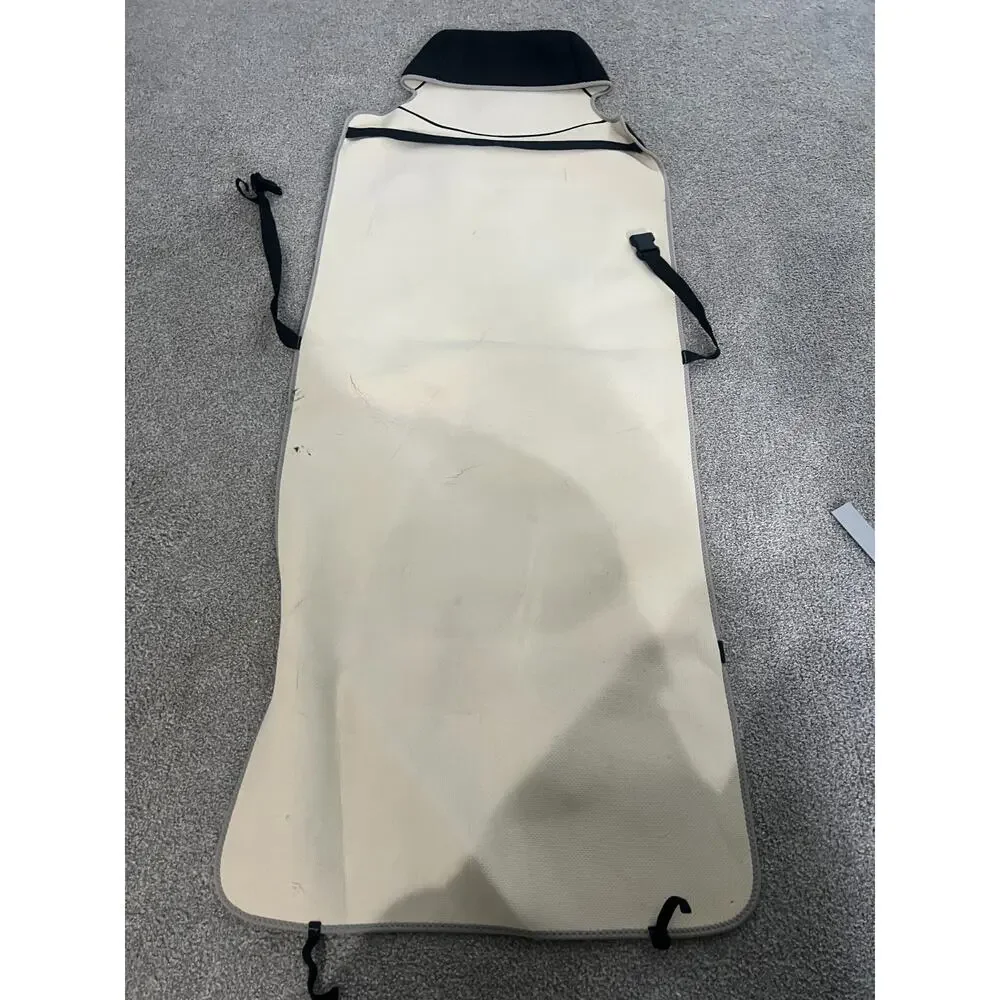 Seat Cover Black Nylon Buckles Animal Universal Fit Waterproof Bucket Seat Dog